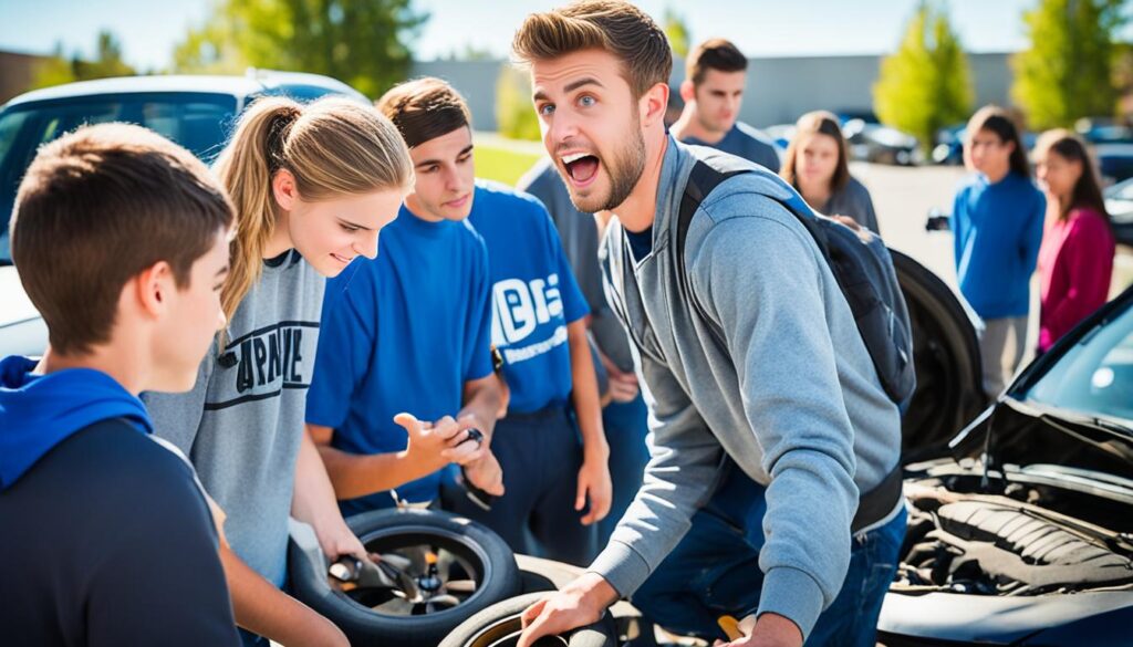 teaching car maintenance to teens